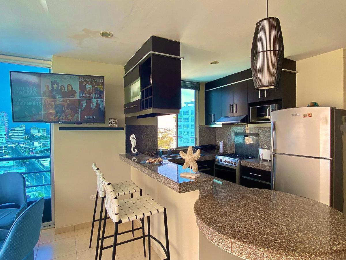 Comodo Apartamento Con Vista Al Mar. Salinas  Eksteriør billede